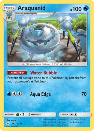 Araquanid 046/149 SM Base Set - Uncommon