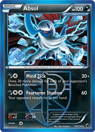 Absol 067/116 Deck Exclusives - Rare