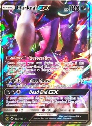 Darkrai GX 88a/147  - Holofoil Alternate Art Promos - Promo