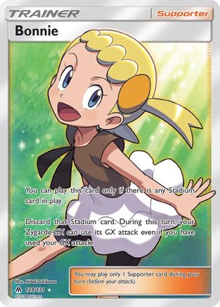 Bonnie (Full Art) 128  - Holofoil SM  Forbidden Light - Ultra Rare