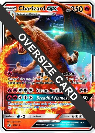 Charizard GX SM195 - Holofoil Jumbo Cards - Promo