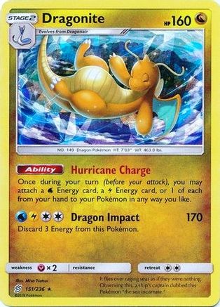Dragonite 151/236  - Holofoil Deck Exclusives - Holo Rare