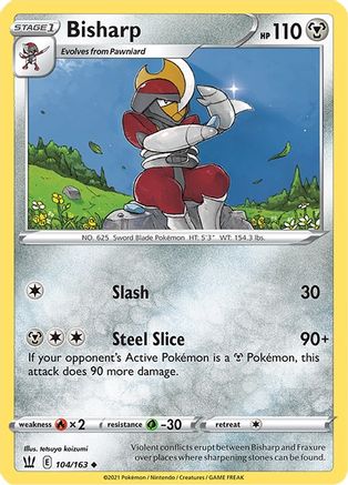 Bisharp 104/163  SWSH05 Battle Styles - Uncommon