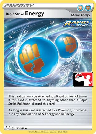 Rapid Strike Energy 140 - Holofoil Prize Pack Series Cards - Uncommon