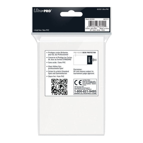 ULTRA PRO Deck Protector - Standard 100ct White
