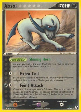 Absol 015 Legend Maker - Rare