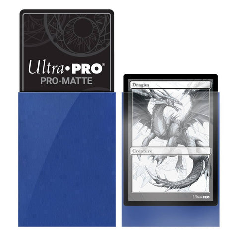 ULTRA PRO - Non-Glare - Pro Matte Standard Deck Protector - Blue 100 ct