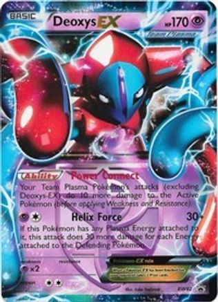 Deoxys EX (Team Plasma) BW82 - Holofoil Black and White Promos - Promo