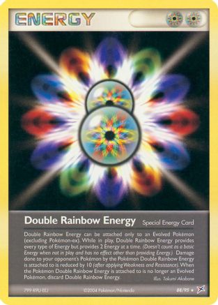 Double Rainbow Energy 088/95 - Reverse Holofoil Team Magma vs Team Aqua - Rare