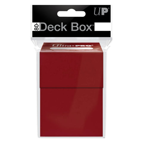 ULTRA PRO Deck Box - Solid Red