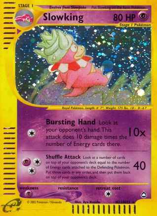 Slowking (H22) H22 - Holofoil Aquapolis - Holo Rare
