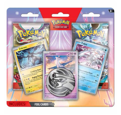 Pokemon TCG: Enhanced 2 PK Blisters -Latios, Zekrom, Palkia