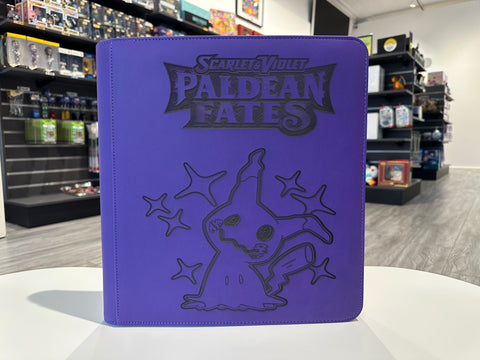 Custom Paldean Fates Binder 12 Pocket
