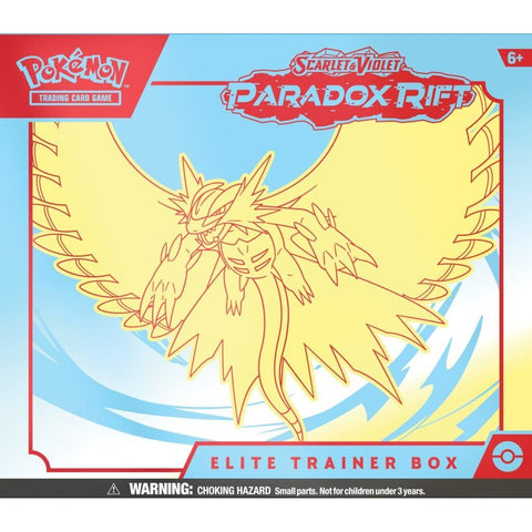 POKÉMON TCG Scarlet & Violet 4 Paradox Rift Elite Trainer Box