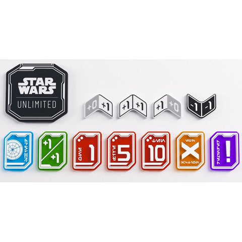 Gamegenic Star Wars Unlimited Acrylic Tokens