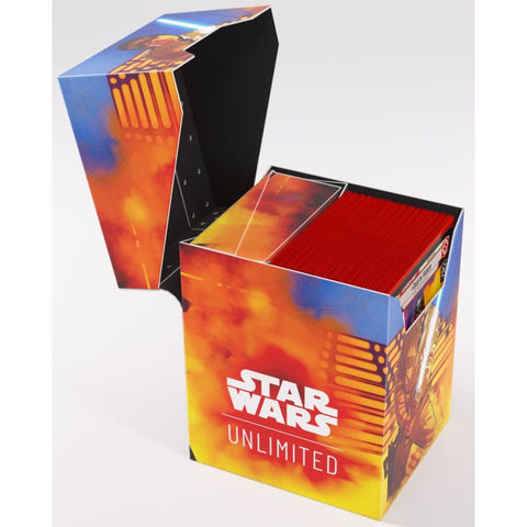 Gamegenic Star Wars Unlimited Soft Crate - Luke/Vader