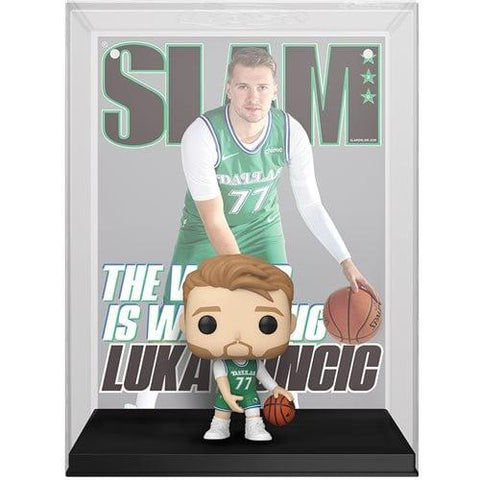 NBA Slam Luka Doncic Funko Pop! Cover Figure #16 with Case