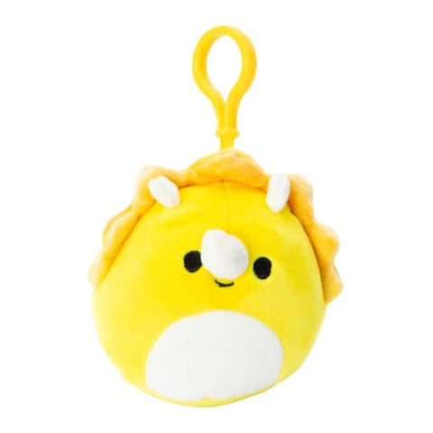 Squishmallows 3.5 Clip-On Lancaster The Triceratops