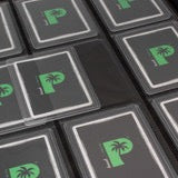 Collector's Series Top Loader Zip Binder - CLEAR - BLACK