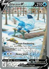 Glaceon V #175 Pokemon Evolving Skies