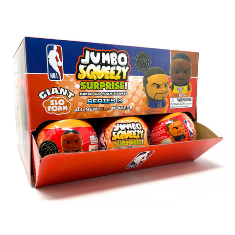 SqueezyMates NBA 2024 Series 3 Jumbo Squeezy Surprise Capsule Blind Bal