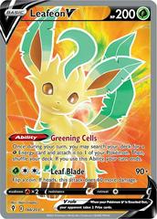 Leafeon V #166 Pokemon Evolving Skies