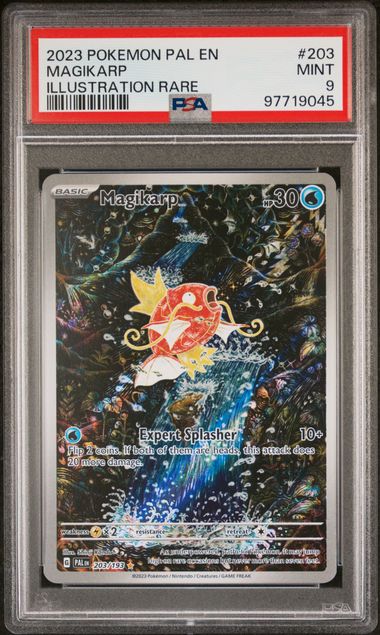 PSA 9 MAGIKARP 203 ILLUSTRATION RARE