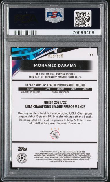 PSA 9 #57 MOHAMED DARAMY
