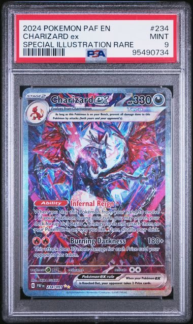 PSA 9 CHARIZARD ex 234 SPECIAL ILLUSTRATION RARE