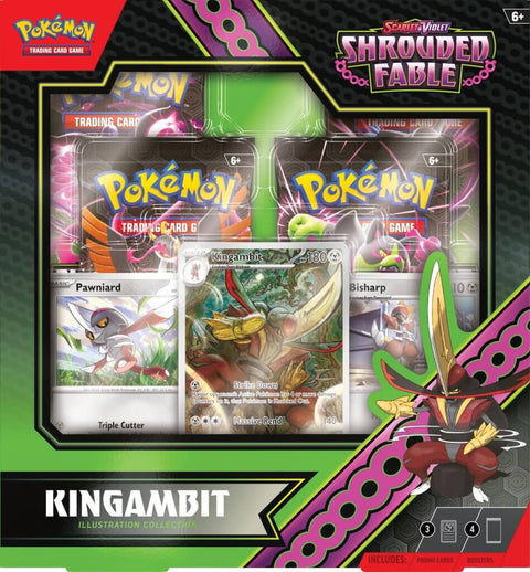 POKEMON TCG Scarlet & Violet 6.5 Shrouded Fable Kingambit Illustration Collection