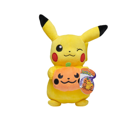 Pokémon Halloween Pikachu Pumpkin 8 inch Plush