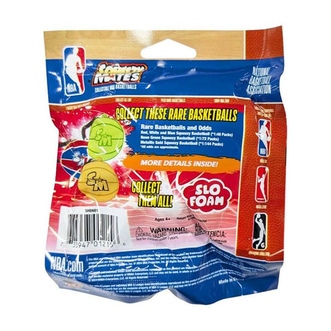 SQUEEZYMATES 2024 NBA 2.5” Squishy Team Basketball
