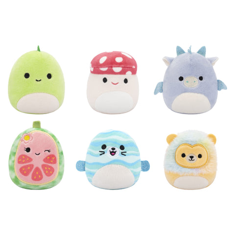 Squishmallows Micromallows 6 Pack Assortment 2.5" (4 in the Assortment)