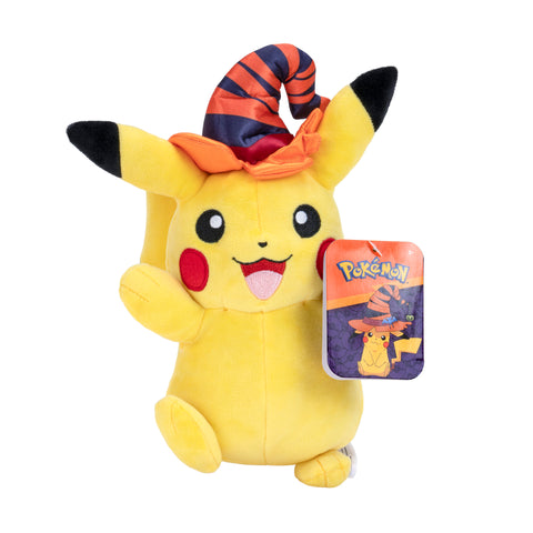 Pokemon Plush- Pikachu Witch Hat- 8 inch