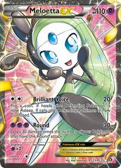Meloetta EX #RC25 Pokemon Legendary Treasures