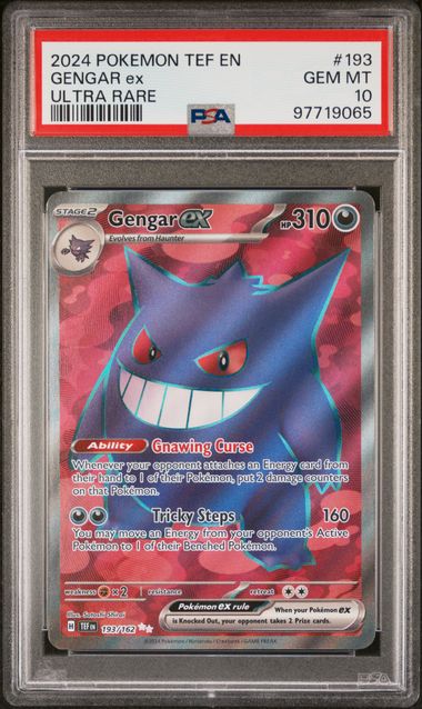 PSA 10 GENGAR ex 193