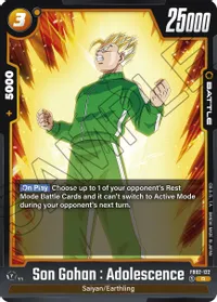 Son Gohan : Adolescence - FB02-122 - Blazing Aura (FB02)