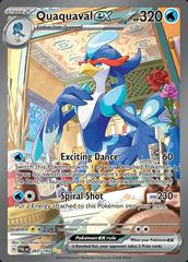 Quaquaval Ex #260 Pokemon Paldea Evolved