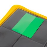Palms Off Gaming Collectors Series 12 Pocket Zip Binder YELLOW