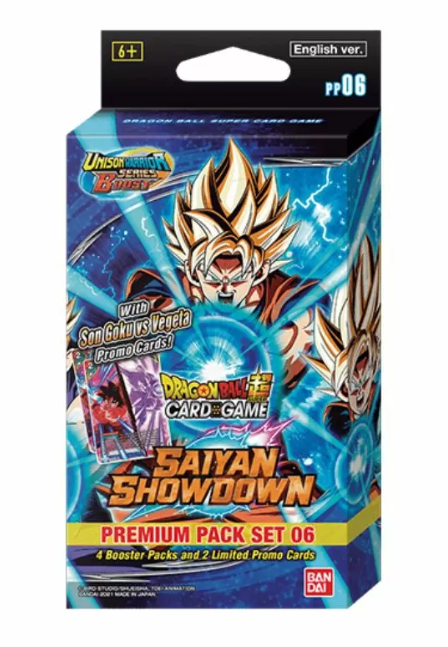 Dragon Ball Super Card Game Series 15 Saiyan Showdown UW6 Premium Pack