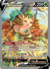 Leafeon V #167 Pokemon Evolving Skies