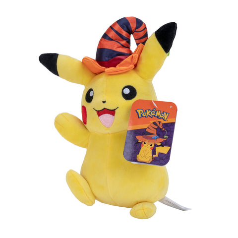 Pokemon Plush- Pikachu Witch Hat- 8 inch