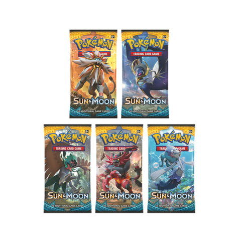 Pokemon Sun & Moon English Booster Pack