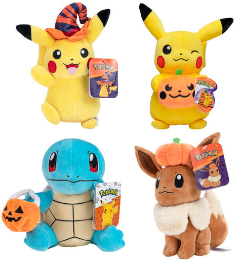 Pokémon Halloween Squirtle 8 inch Plush