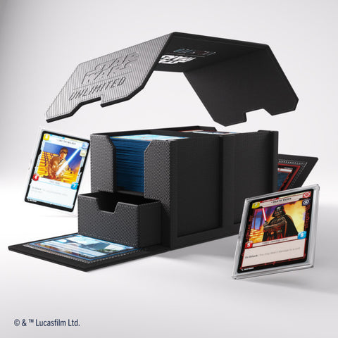 Gamegenic Star Wars Unlimited Double Deck Pod - Black