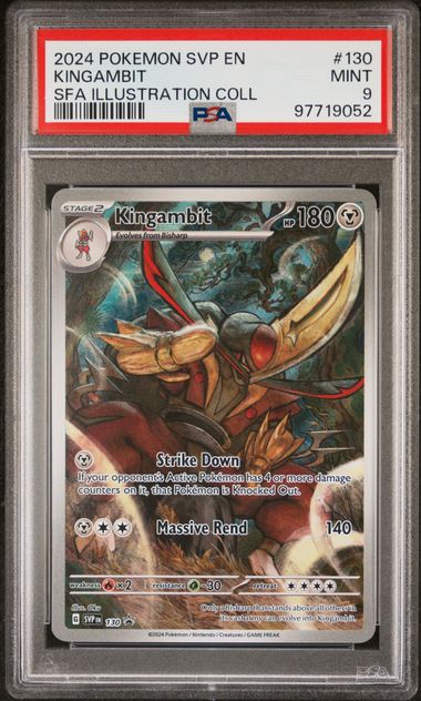 PSA 9 KINGAMBIT SFA ILLUSTRATION COLL