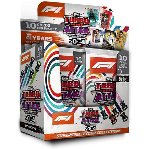 Topps Formula 1 2024 Turbo Attax - Full Box Turbo Attack Full Box