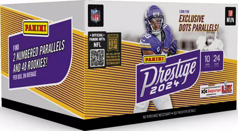 Panini 2024 Prestige Football Retail Pack