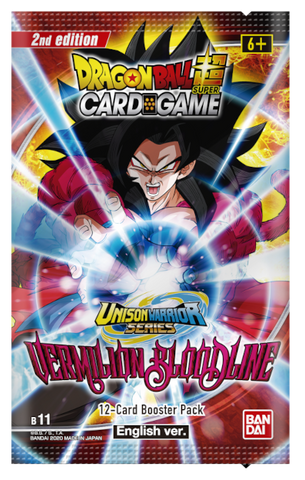 Dragonball Super Bloodline Vermilion 2nd Edition Single Booster Pack