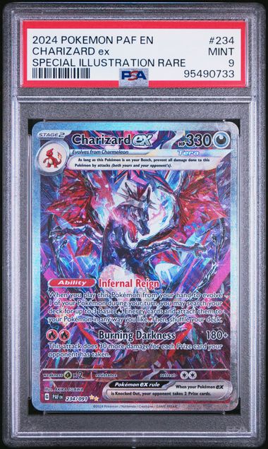 PSA 9 CHARIZARD ex 234 SPECIAL ILLUSTRATION RARE